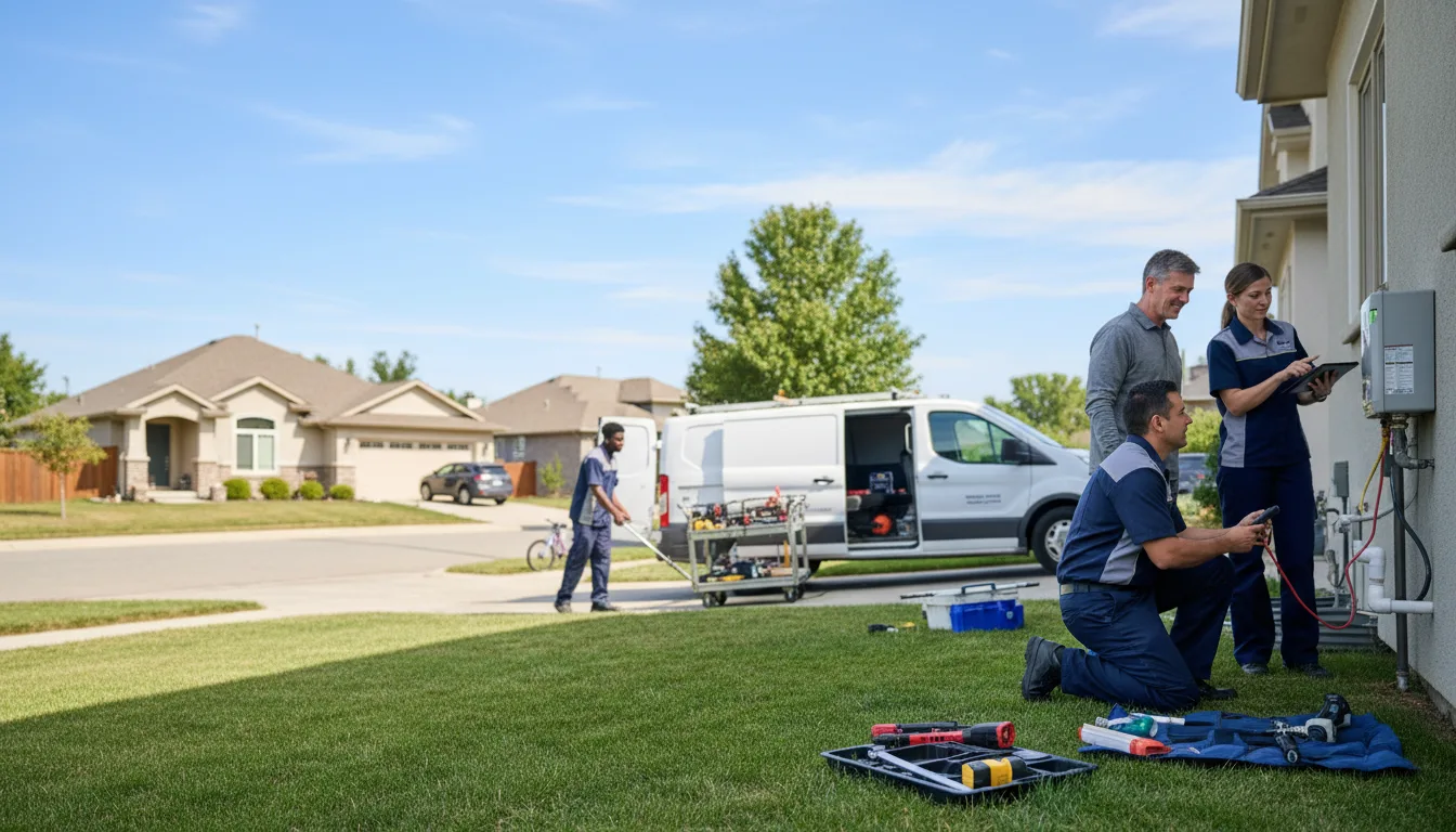 Tankless water heater service in Brookfield, CT